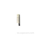 Conector hembra mecanizado de 1,27 mm 24P